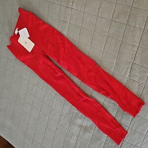 Red fabletics leggings